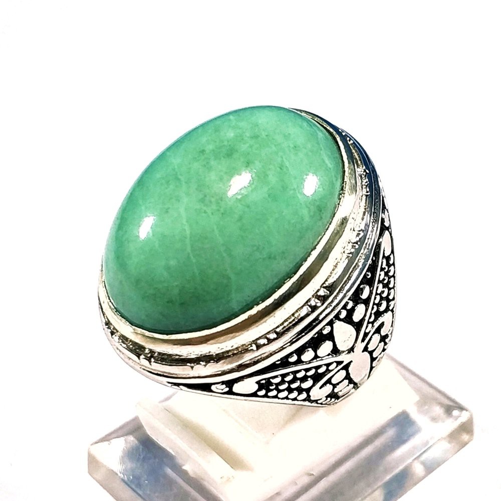 CINCIN NATURAL GARUT CIKOLAK BLUISH GREEN COLLECTOR ITEM