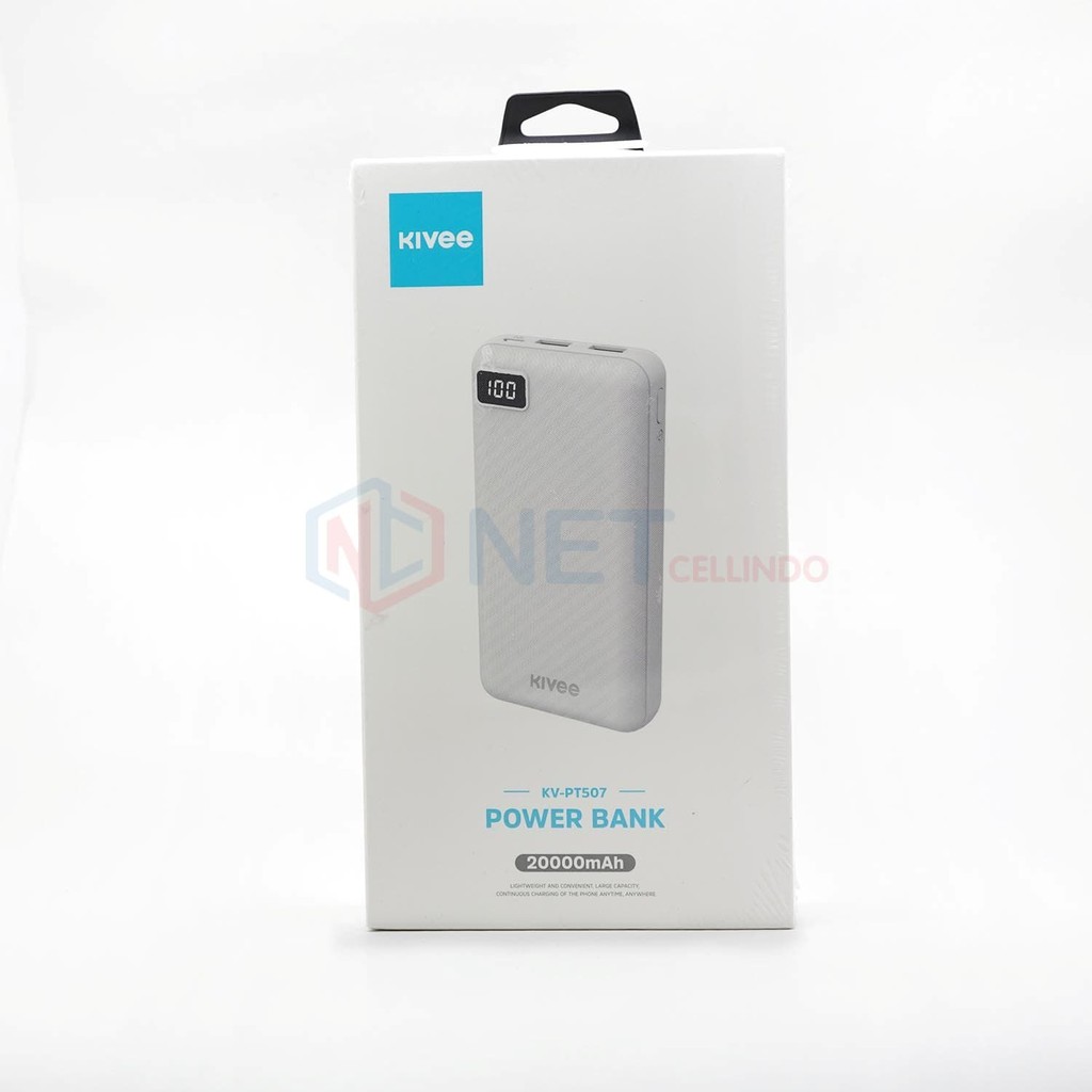 POWER BANK KIVEE KV-PT507 / POWERBANK KIVEE KV-PT507 20000 MAH