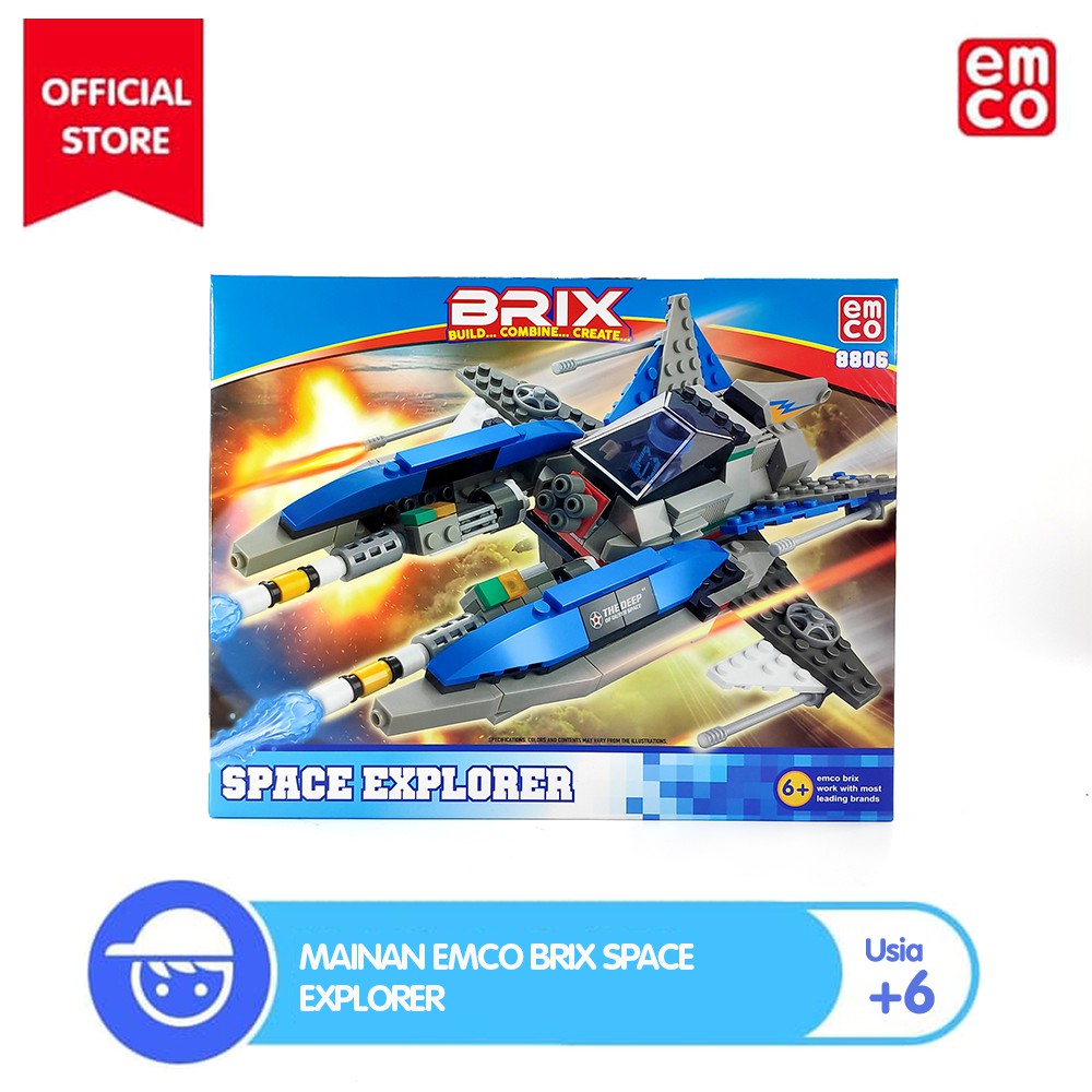 Mainan EMCO Brix Space Explorer