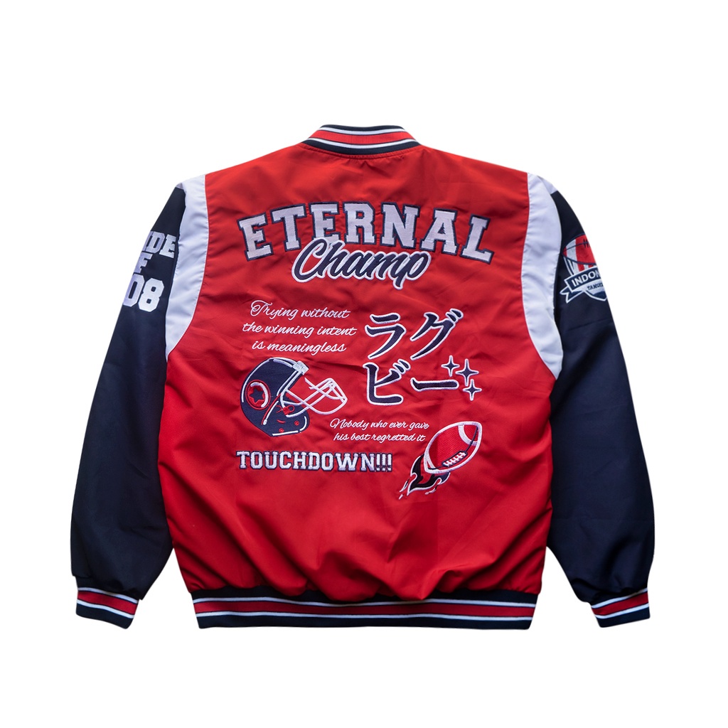 VARSITY JAKET VINTAGE ETERNAL  JAKET PRIA - JAKET VARSITY  jaket olahraga BL289