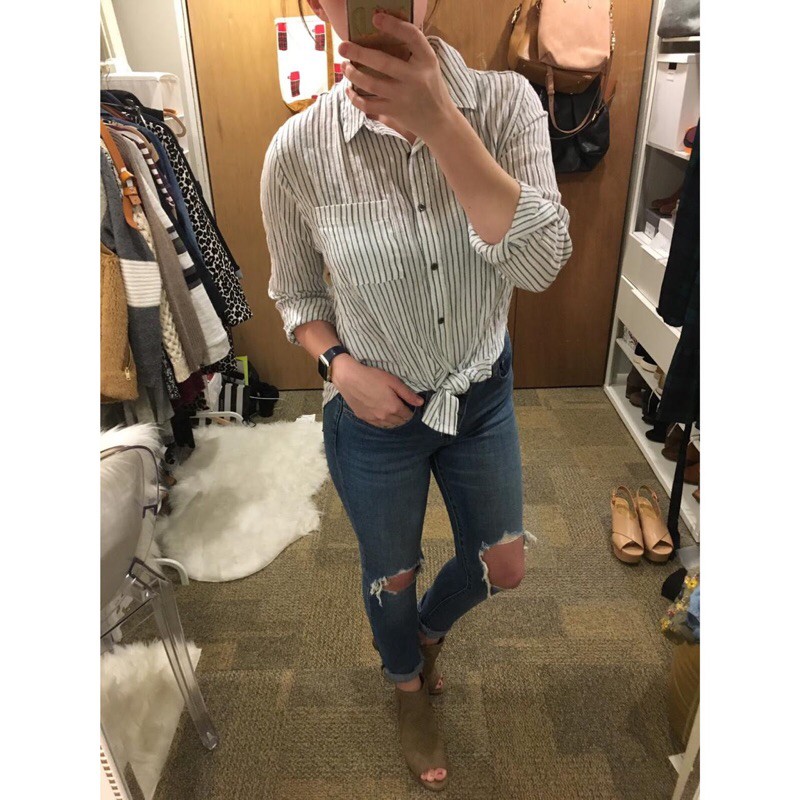 Kemeja Merk Universal Thread Lengan Panjang 100% Original