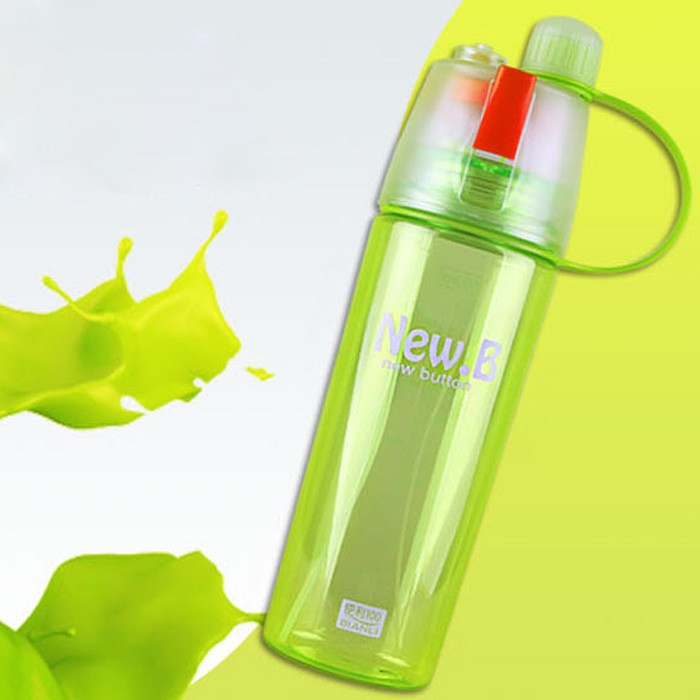 New B 600ml Portable Outdoor Cycling Spray Water Bottle