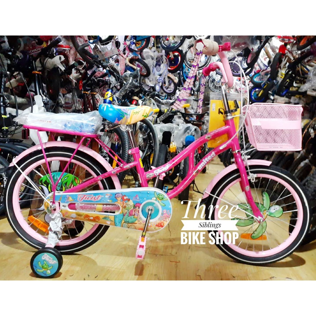 SEPEDA MINI ANAK UNITED TWIST 18 INCH - PINK
