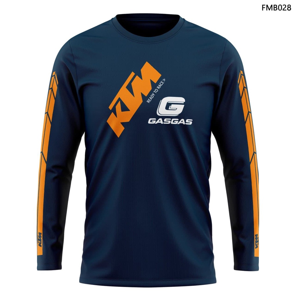kaos motocross KTM Gasgas club extreme sport premium distro all color lengan panjang pria big size
