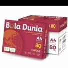 kertas hvs A4 Bola Dunia 80gram