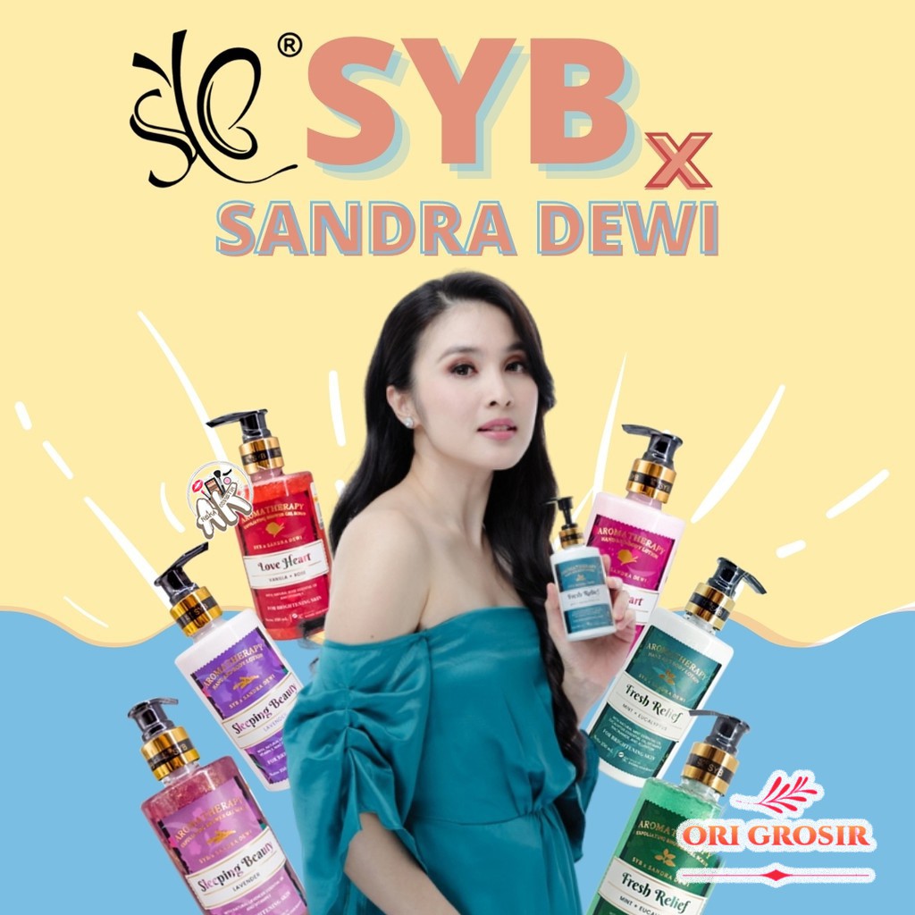 ★ BB ★ SYB x Sandra Dewi Aromatherapy Hand &amp; Body Lotion | Shower Gel 250ml