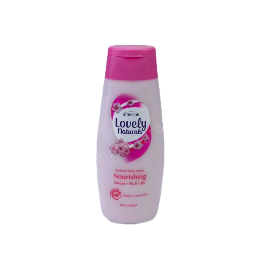 Emeron Lovely Naturals / Body Lotion /  Japanese Cherry Blossom / 250m