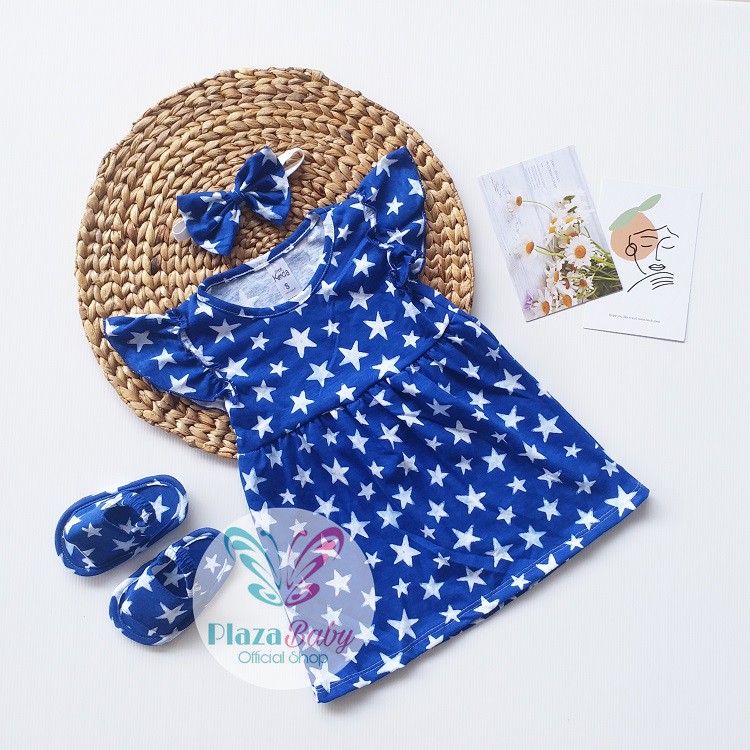 PROMO 7.7 plazababyku  MX DRESS ARRYANA dress bayi bunga 3-15 bulan Free headband dan sandal