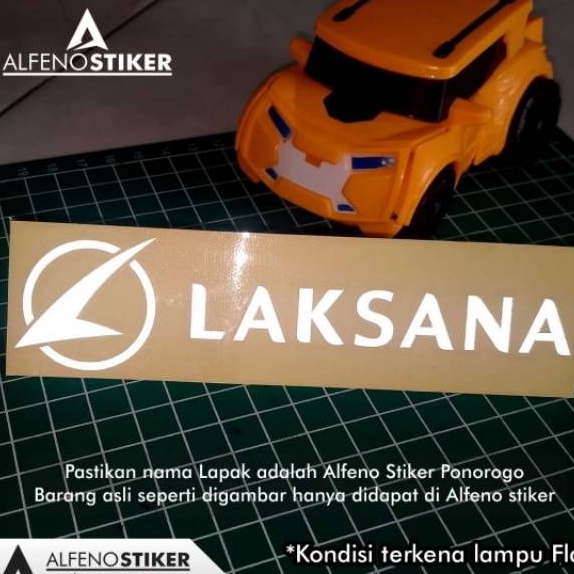 Stiker Laksana Karoseri | Cutting Sticker Logo