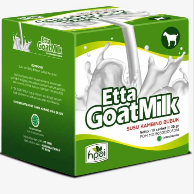 

Etta Goat milk
