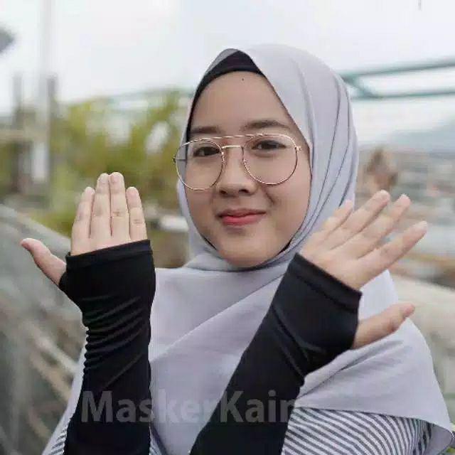 Ciput ninja Uro resleting/inner hijab polos | Shopee Indonesia