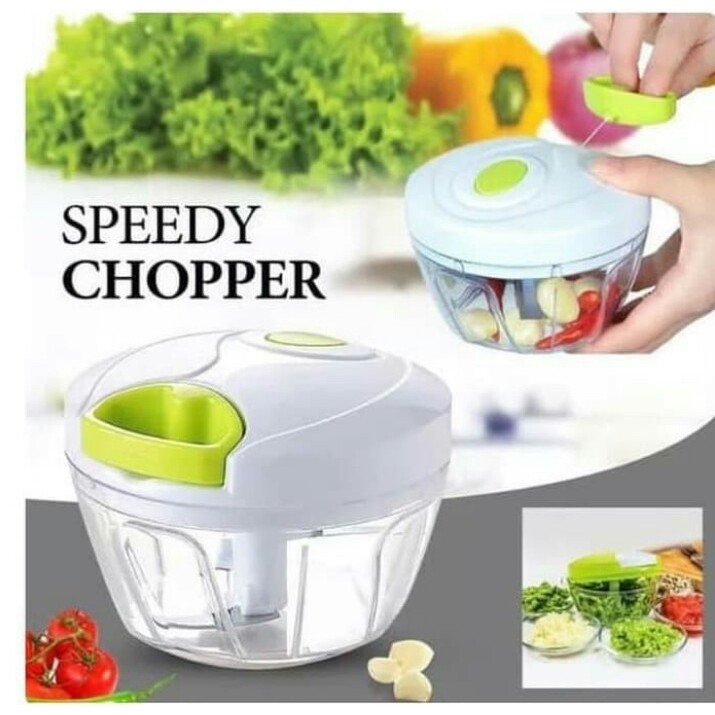 Chooper Blender Tarik Tangan Alat Pemotong Sayur Dan Buah