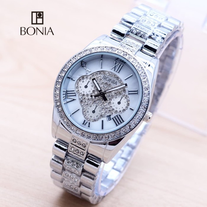 Dijual Jam Tangan Wanita BONIA Rantai Silver Limited