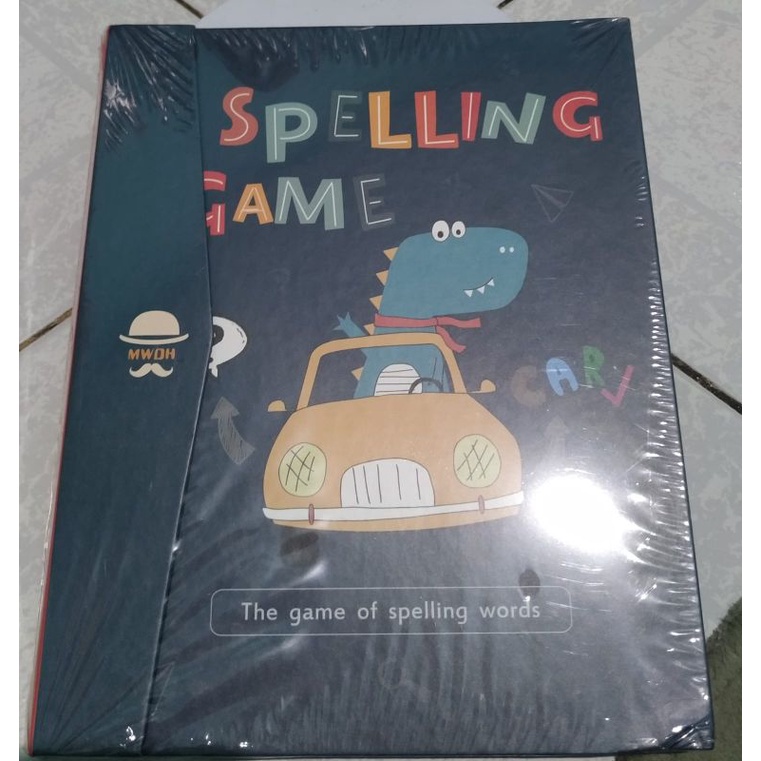 

buku mainan edukasi anak belajar baca tulis spelling game magnet book wipe and clean hapus tulis