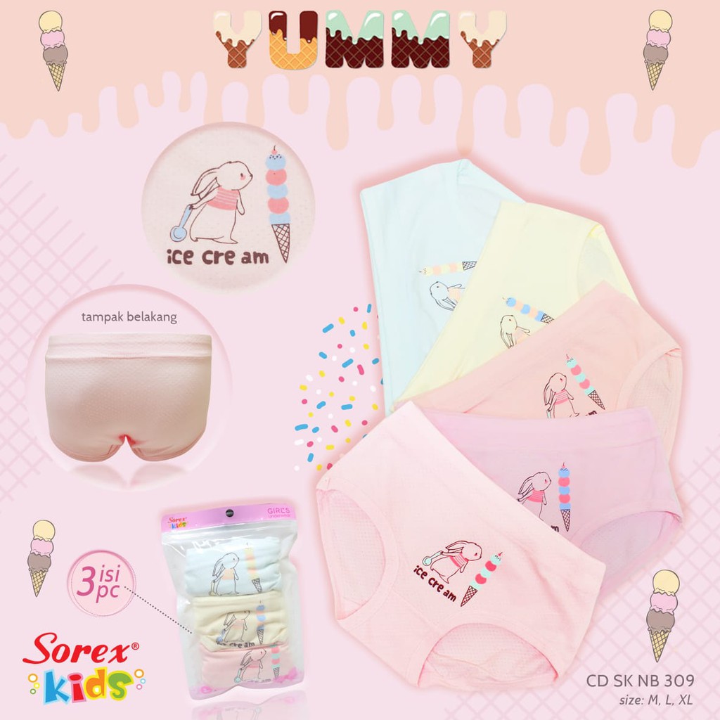SOREX KIDS GIRL NB309 (SEGITIGA)