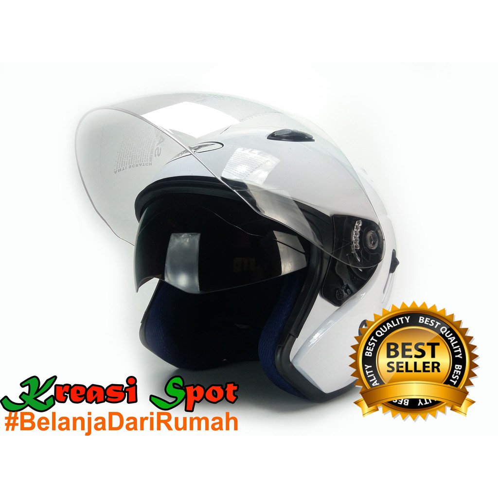  HELM  SEPEDA  MOTOR STANDAR SNI PRIA WANITA CEWEK COWOK GMT 