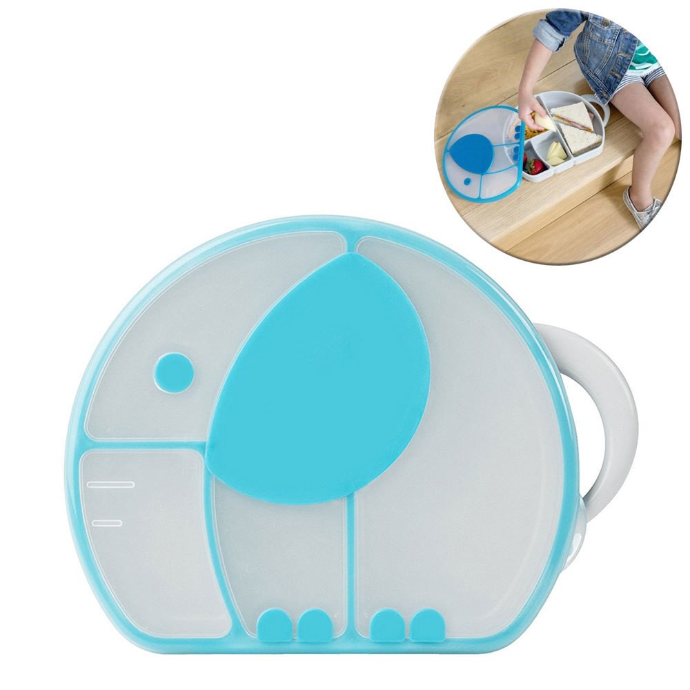 Boon Trunk Snack Box (Gray-Blue) 869 - Tempat Makan