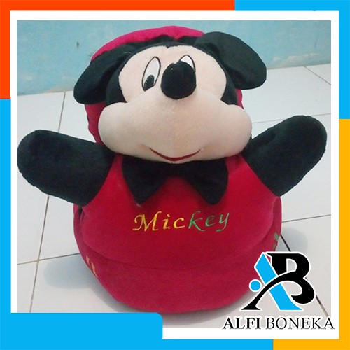 boneka / mainan odong anak karakter micky mouse - Mainan Anak Perempuan - Boneka bisa di dudukin