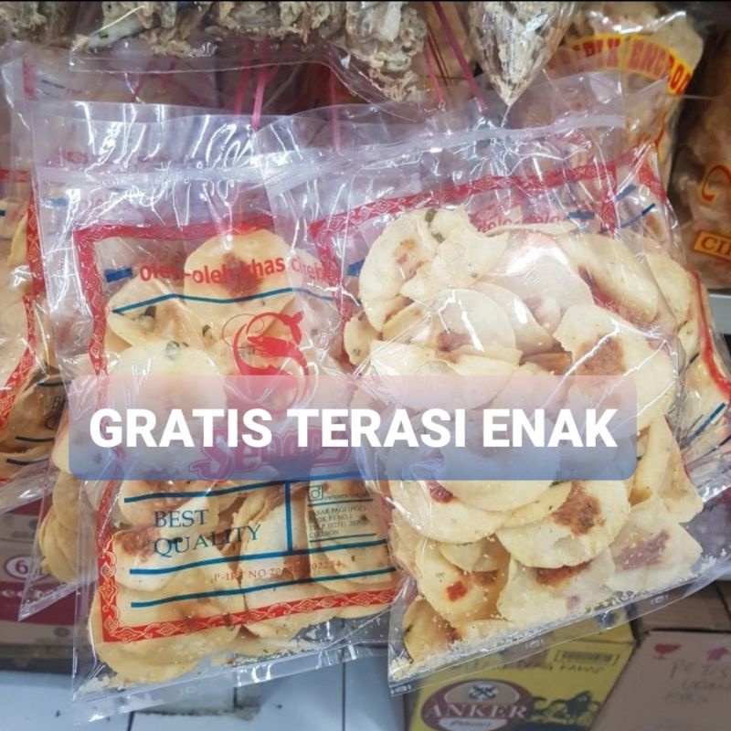 

GEMBLONG TEMPE 250GRAM GRATIS terasi khas Cirebon