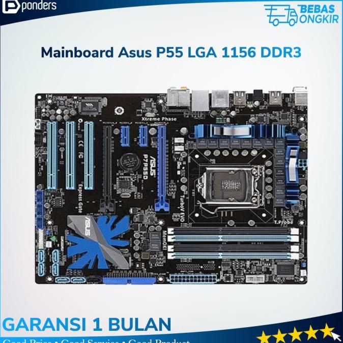 Mainboard P55 Asus Lga 1156 Ddr3 - Offboard