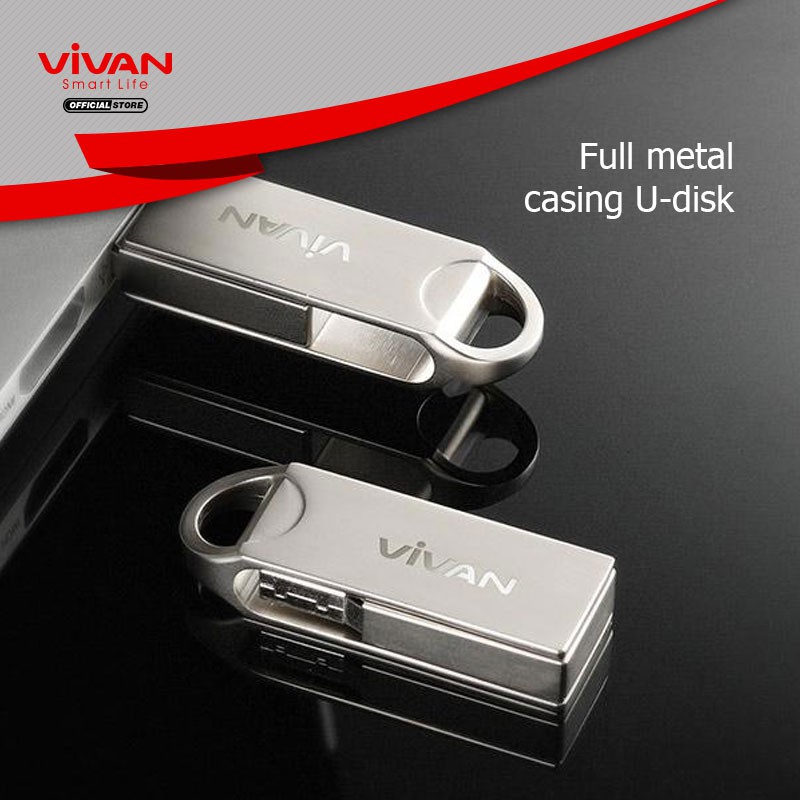 VIVAN VF208 (8GB) / VF216 (16GB) Flashdisk - Garansi Resmi 1 Tahun