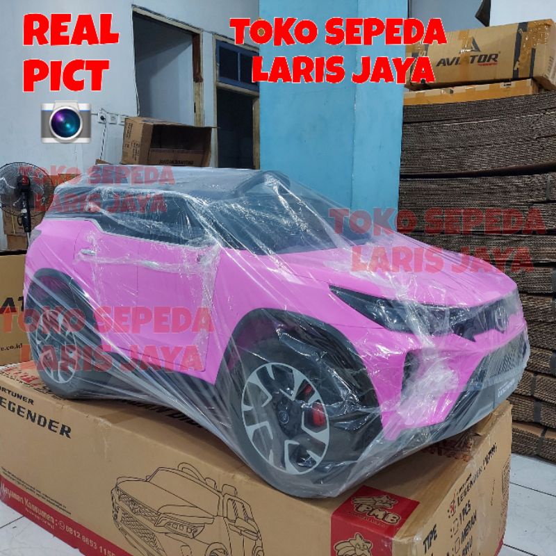 MOBIL AKI PMB 6869 REMOT DAN MANUAL MOBIL AKI FERRARI PMB M6188, MOBILAN AKI ANAK FORTUNER LICENCED TOYOTA PMB 7588, MOBIL AKI LAMBORGINI PMB M6869-7