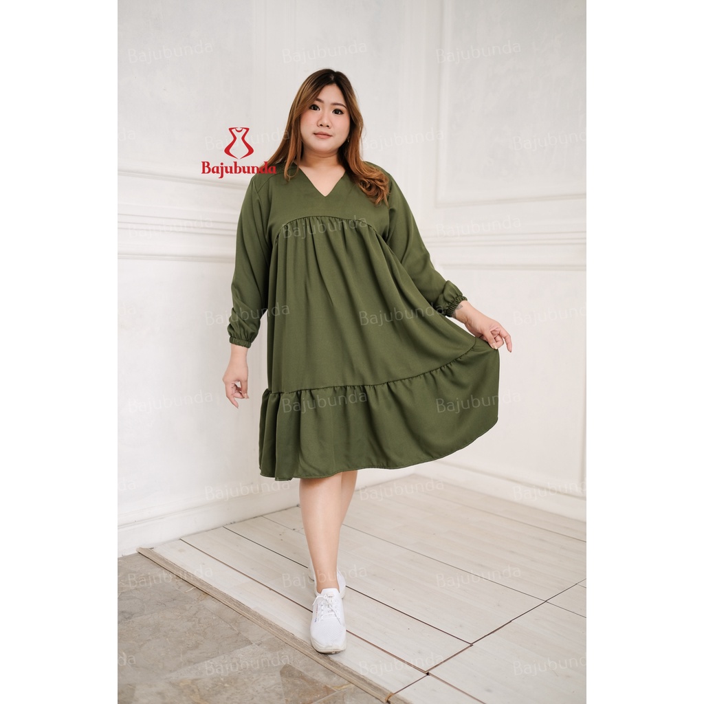 LD 120 TUNIK JUMBO BIG SIZE BAJU WANITA HIKARI