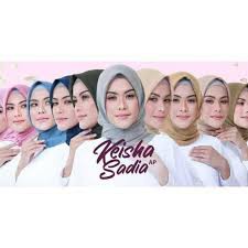 KERUDUNG SEGI EMPAT HIJAB SEGI EMPAT ELZATTA POLOS KEISHA SADIAA
