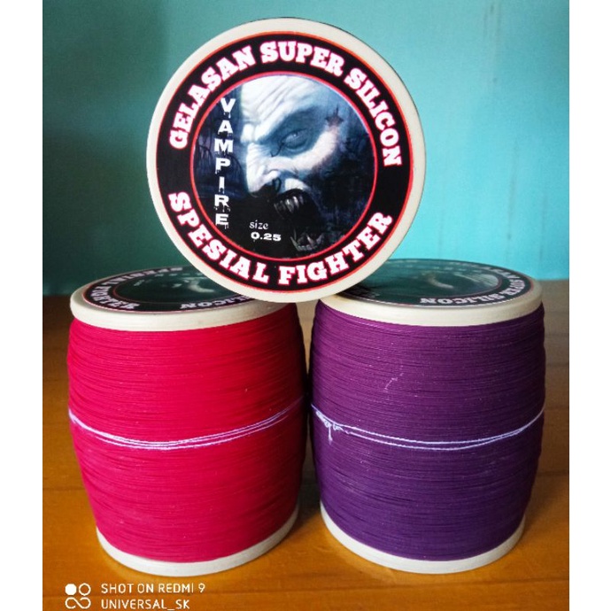 Benang Senar Gelasan Layangan VAMPIRE 2000yard 0.25