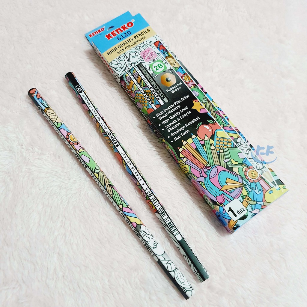 

Pensil Kayu 2B - Kenko 6120
