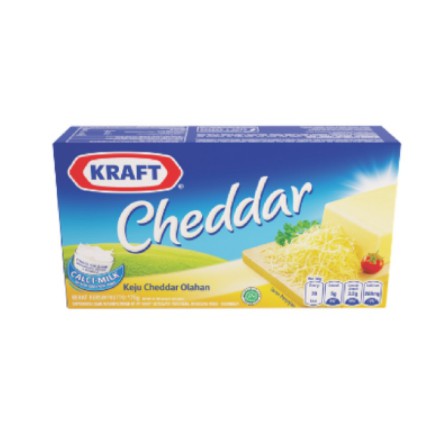 

Keju Kraft Cheddar 165gram