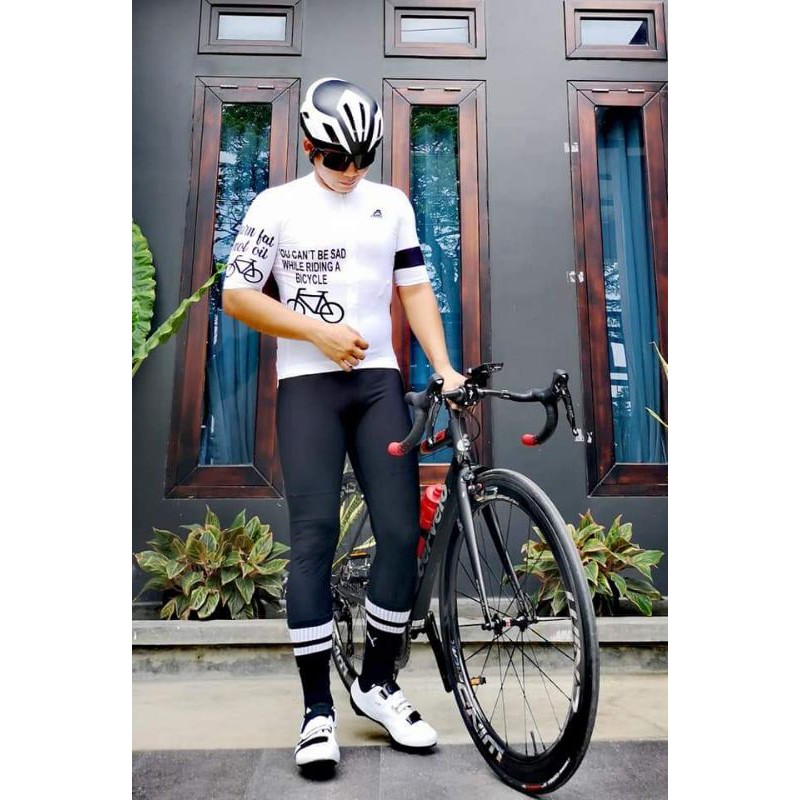 Setelan baju sepeda gowes Jersey original