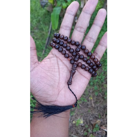 tasbih Gali Asem 7 mm tasbih galih asem asli tasbih Gali Asem murah tasbih 99 CLW