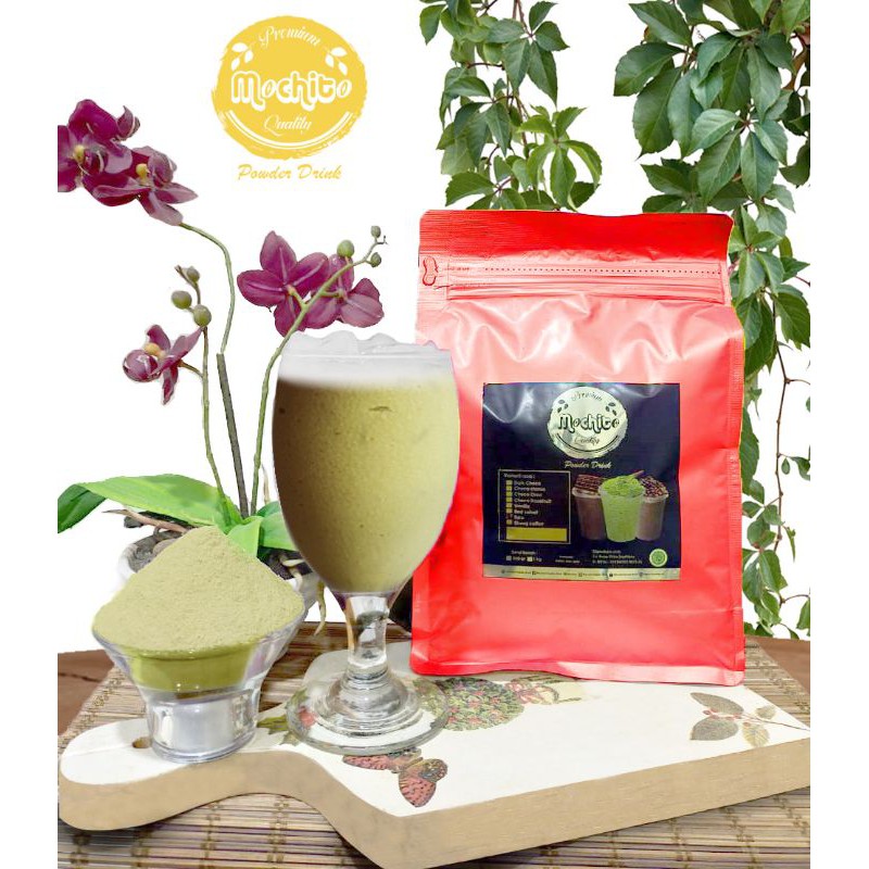 

Bubuk matcha premium mochito/matcha latte/serbuk minuman matcha
