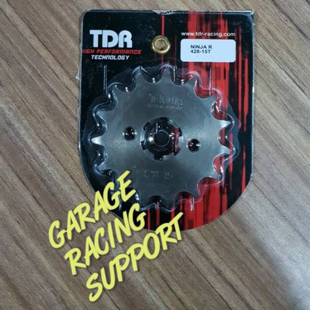 PROMO DISKON GEAR GIR DEPAN NINJA R NINJA RR TDR 15T   *