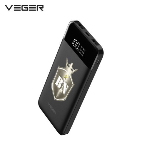 Powerbank LED Veger X101 Custom Gambar atau Logo