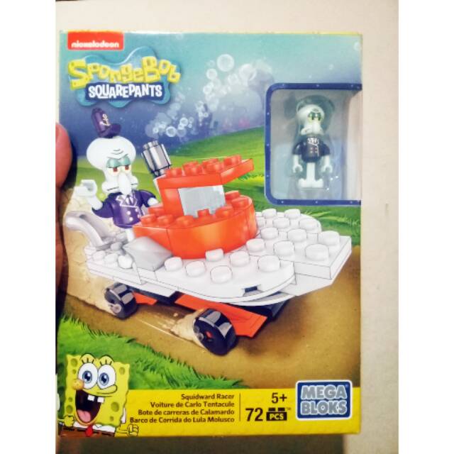 Mega bloks spongebob squidward racer