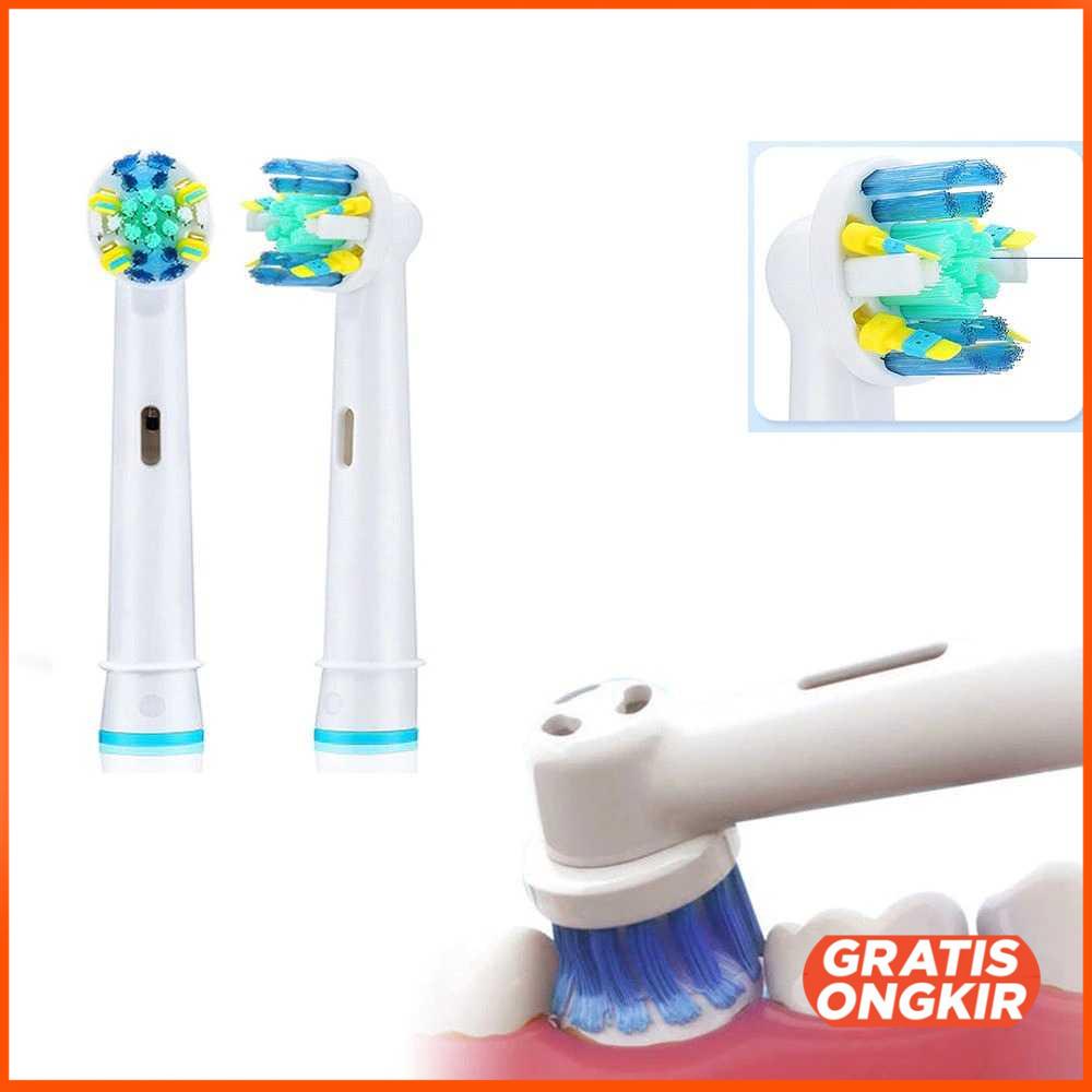Kepala Pengganti Sikat Gigi 4 PCS for Oral-B D12 D16 D100 -EB50A