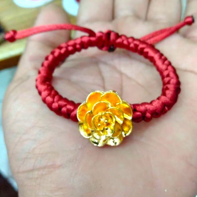 Gelang tali variasi mawar