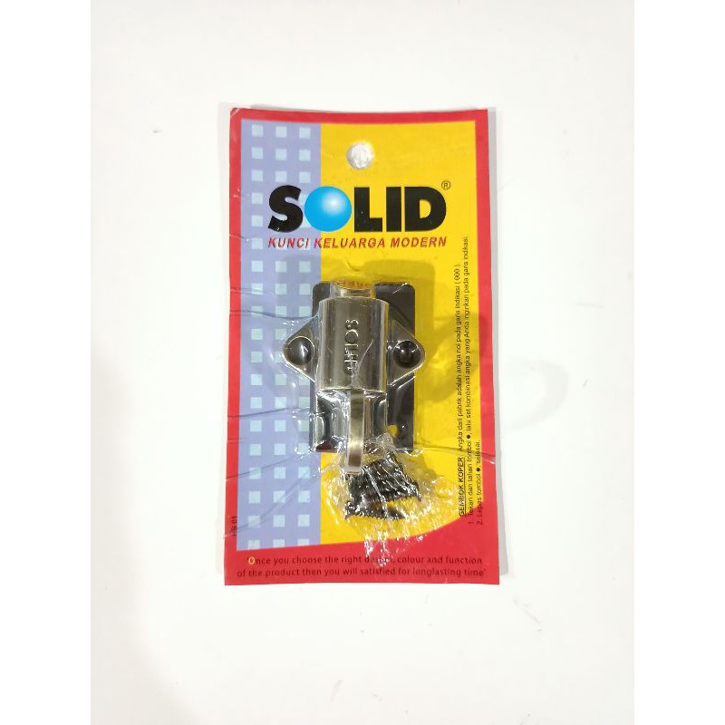 Spring knife jendela SOLID 378 warna antik brass / spring knip solid /slot jendela