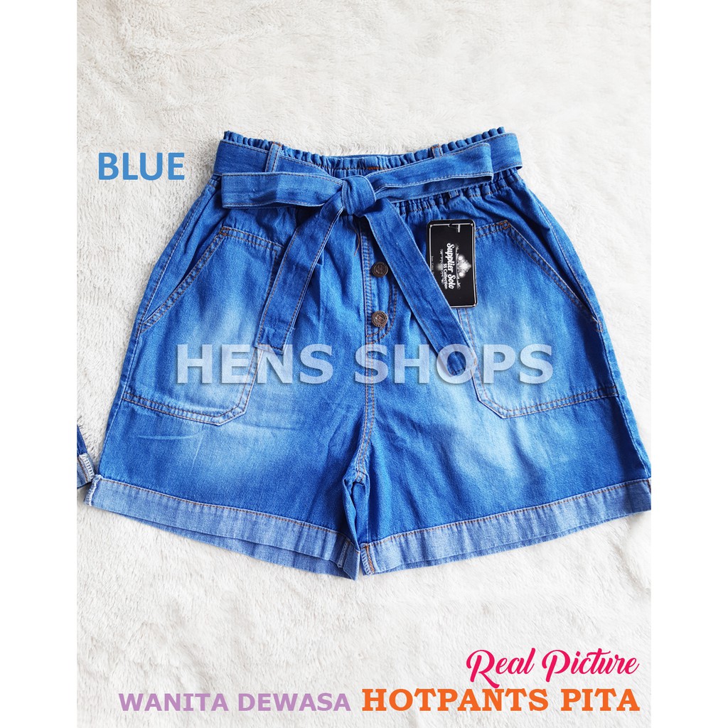 CELANA PENDEK WANITA / HOTPANTS PITA WANITA STANDART DAN JUMBO JEANS