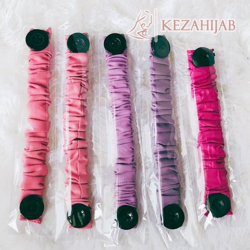 Konektor Hijab premium Free Plastik - Konektor Masker hijab