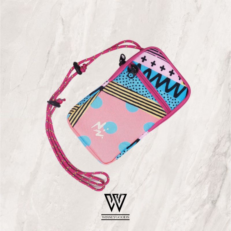 Tas Dompet HP - Mini Sling Bag Hanging Wallet