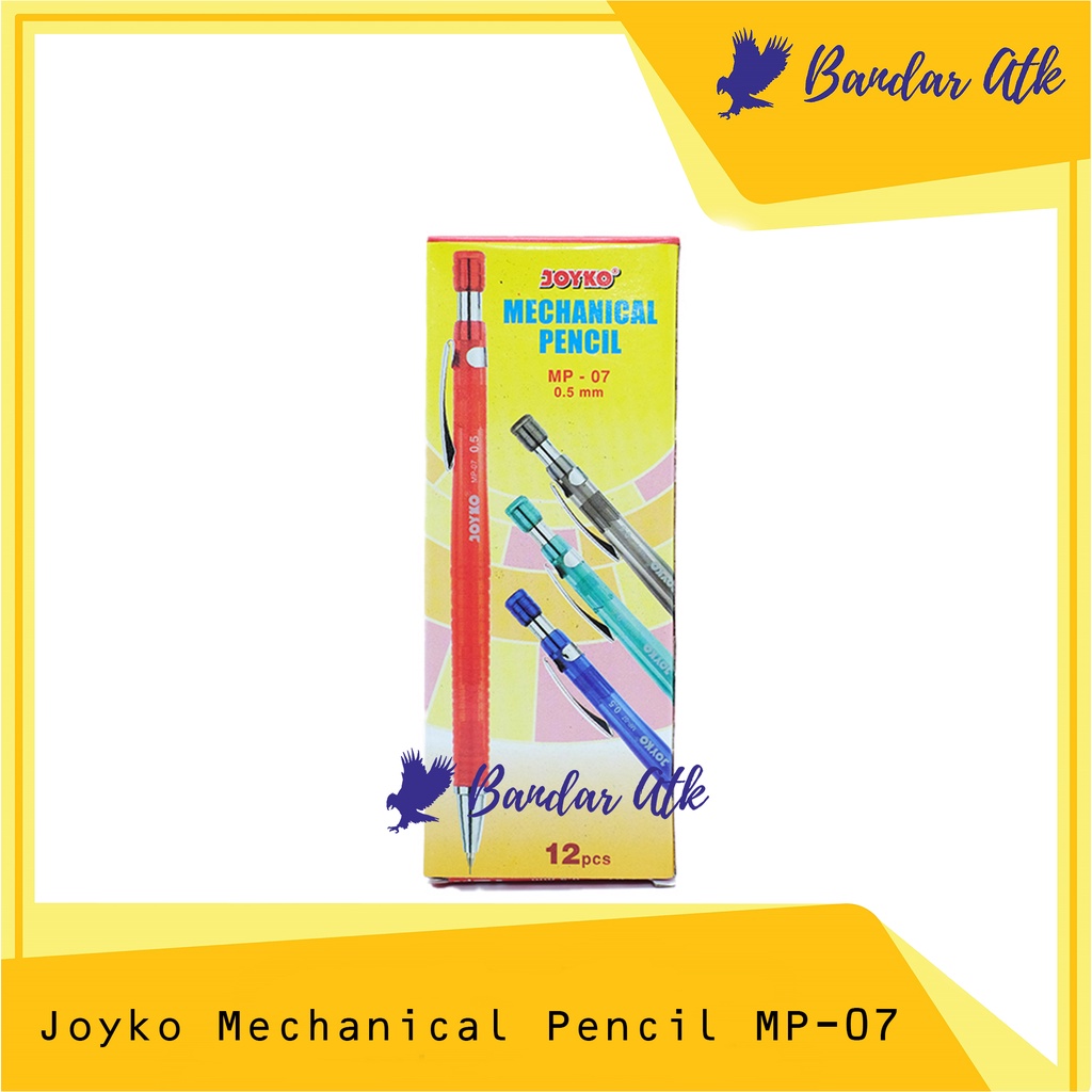 

Pensil Mekanik Mechanical Pencil Joyko MP 07 0.5 [1 LUSIN]