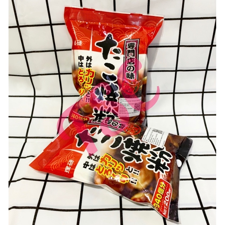 

Riken Nosan Takoyaki Flour Mix 200gr Riken Nosan Tepung Premiks untuk Adonan Takoyaki