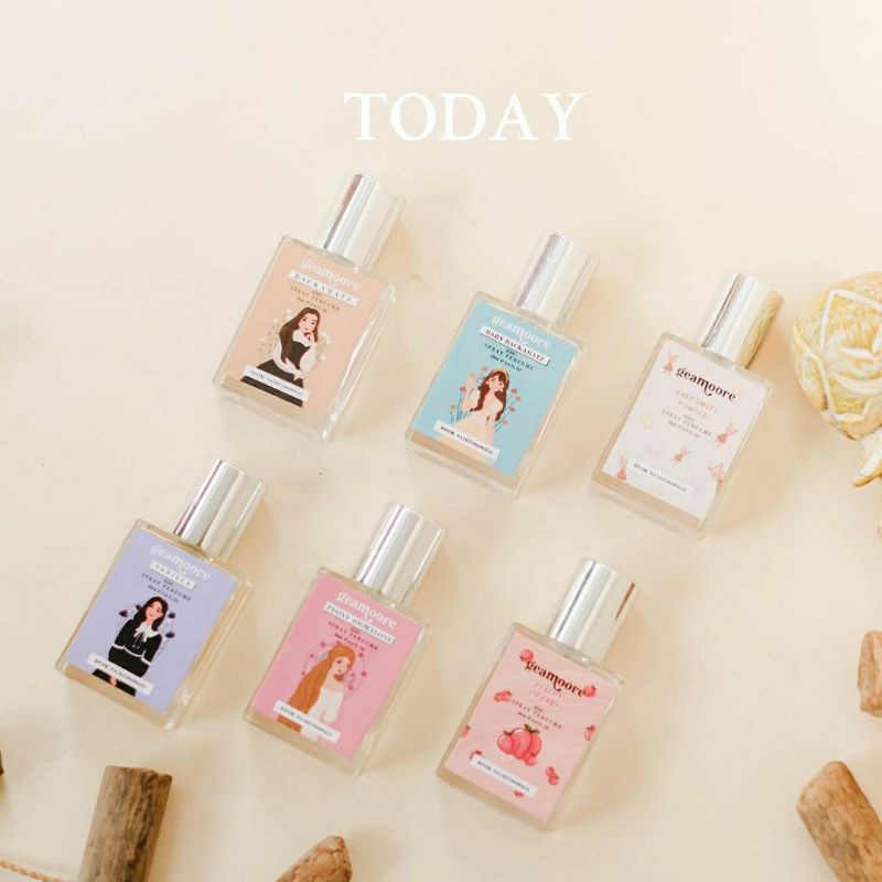 GEAMOORE INSPIRED PARFUM BACKARAT BABY BACKARAT BABY SWEET POWDER VANILLA PEONY JOOMALONE PEACY OH B