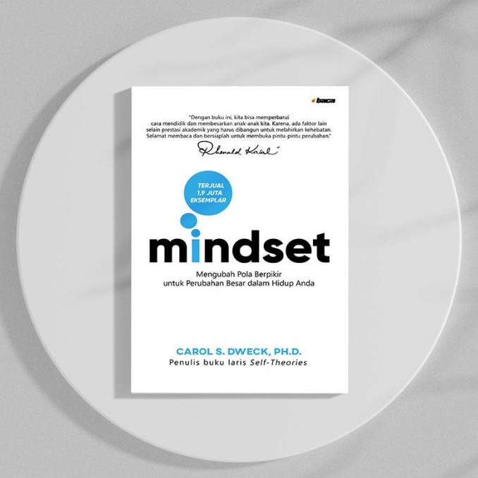 

BUKU MINDSET ORIGINAL CAROL S DWECK (SOFT COVER) - EDISI REVISI