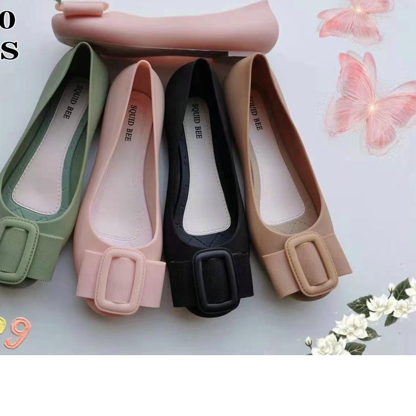 Flatshoes/Sepatu Jelly SquidBee 838