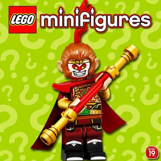 =====] LEGO Minifigures Series 19-Monkey King Minifigure Seri #4 Knight Suit