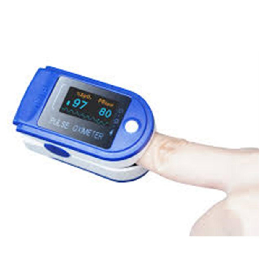 FINGERTIP PULSE OXIMETER LK88 PENGUKUR KADAR OKSIGEN DETAK JANTUNG